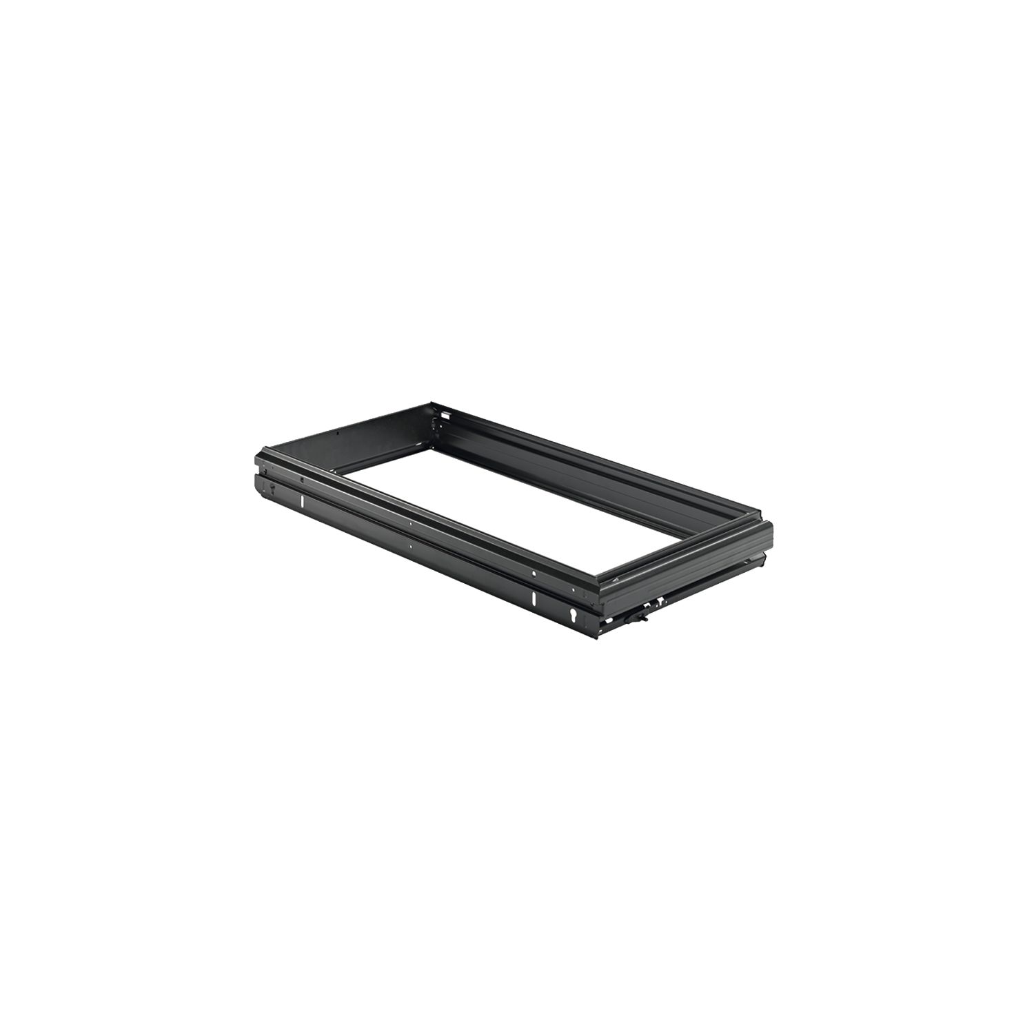 HETTICH Systema Top 2000 Hängeregistratur-Rahmen, 1 x A4, KB 435 mm, schwarz