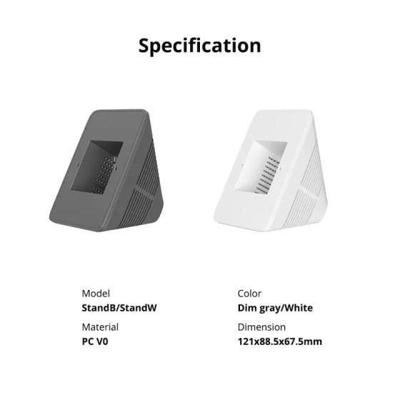 Sonoff Tischgehäuseständer für NSPanel und NSPanel Pro weiß