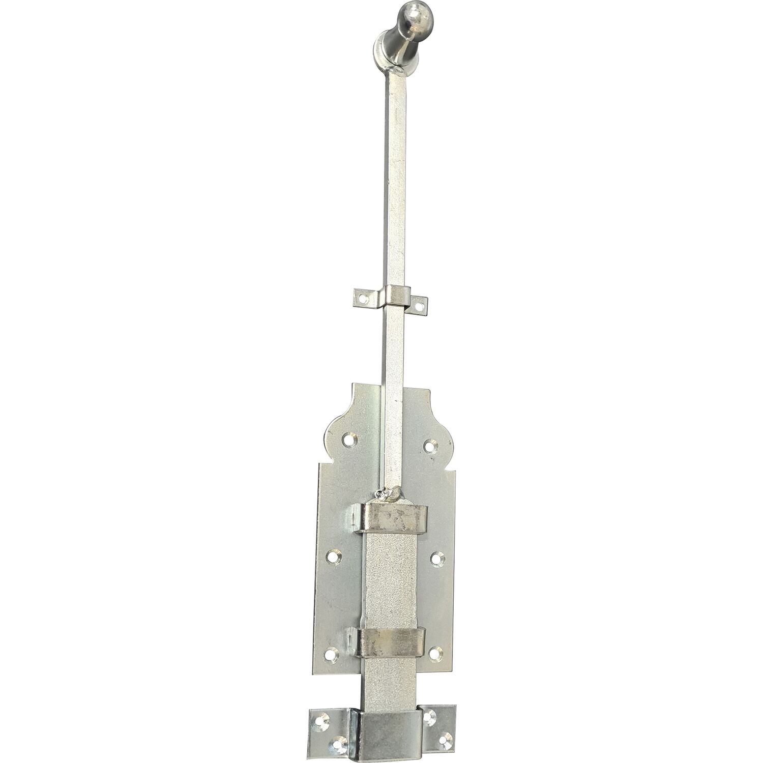 Strenger Türstangenriegel L=400 mm Stahl verzinkt
