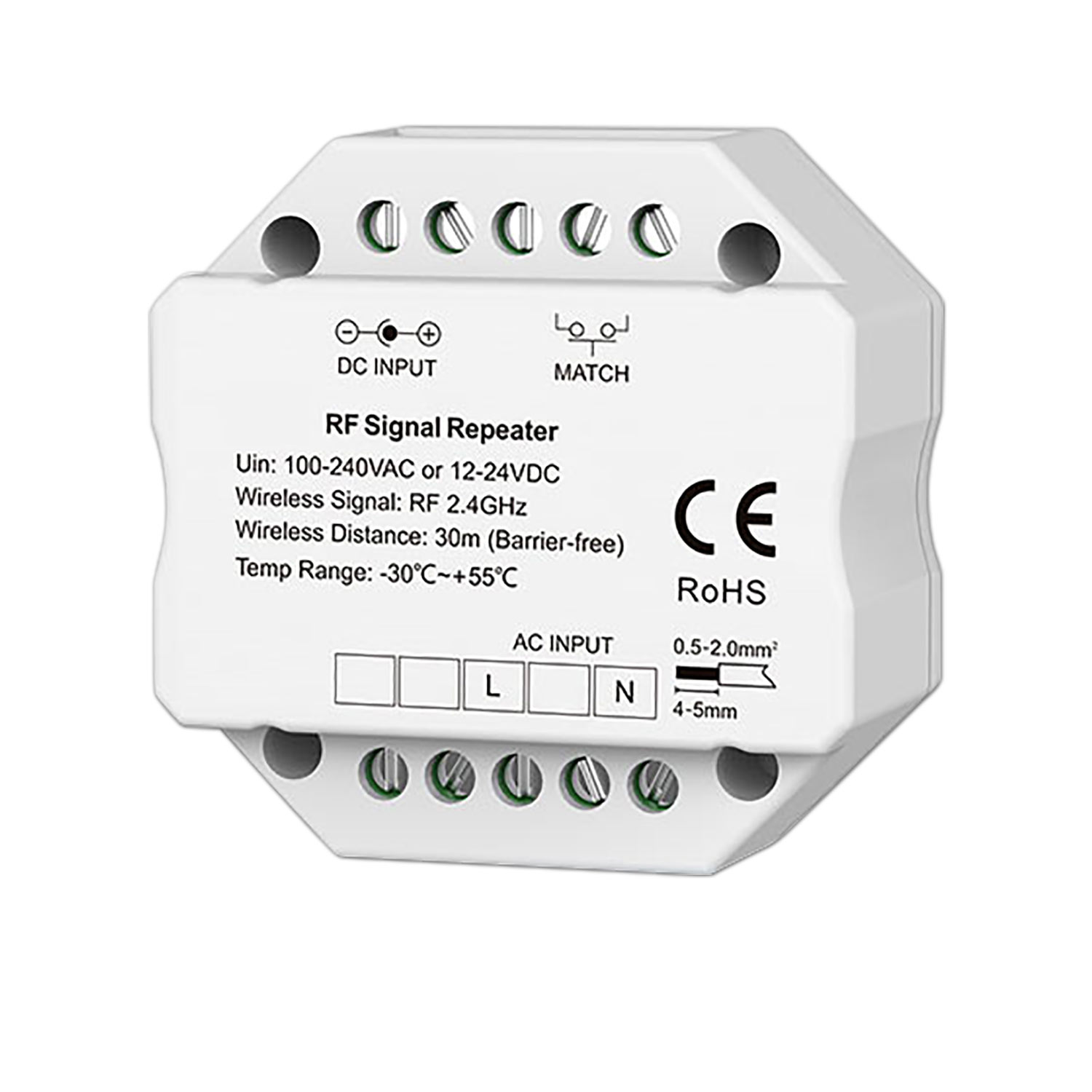 ISOLED Sys-Pro Mesh Signal Repeater max. 30m 12-24V DC / 100-240V AC