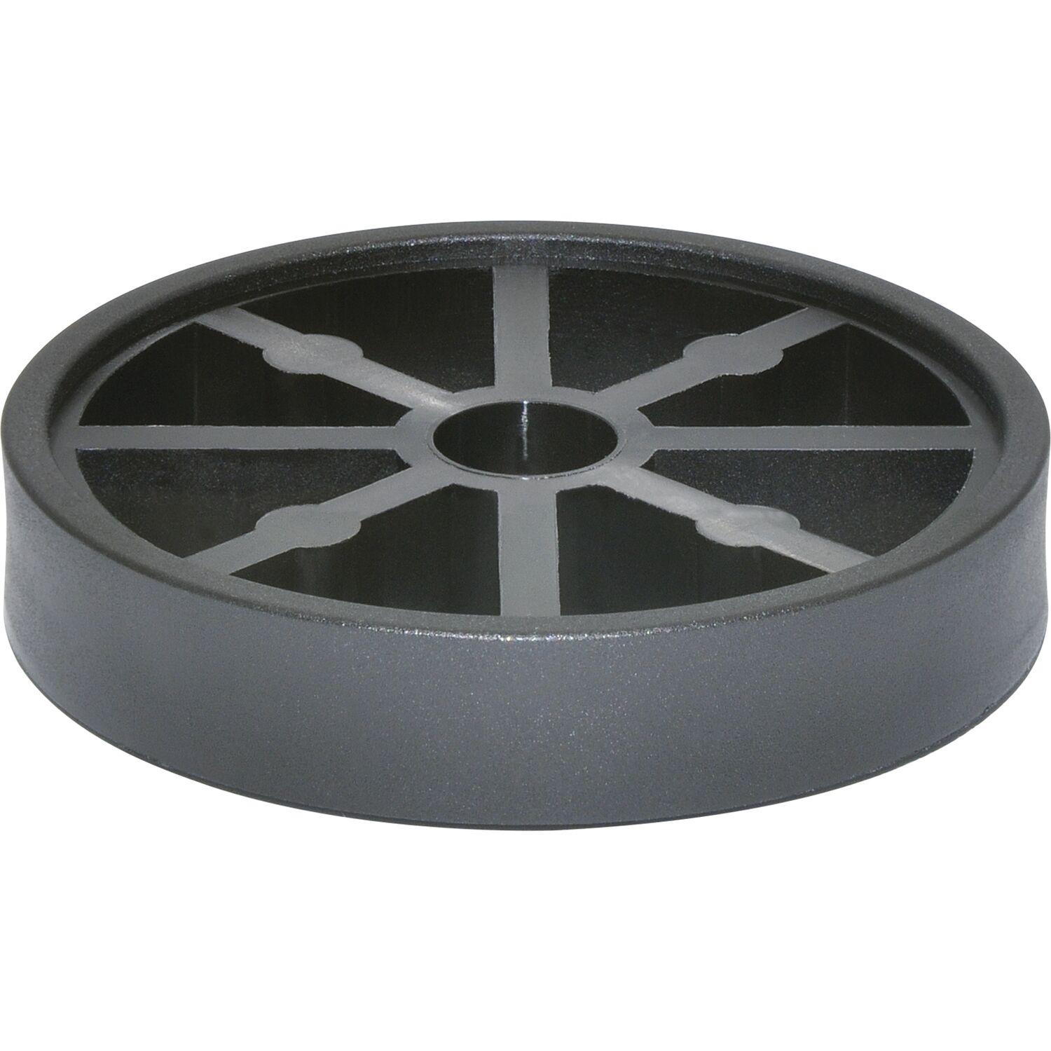 QuickClick Lounge Adapterverlängerung, ø 50mm,Höhe 10mm,Kunststoff,schwarz