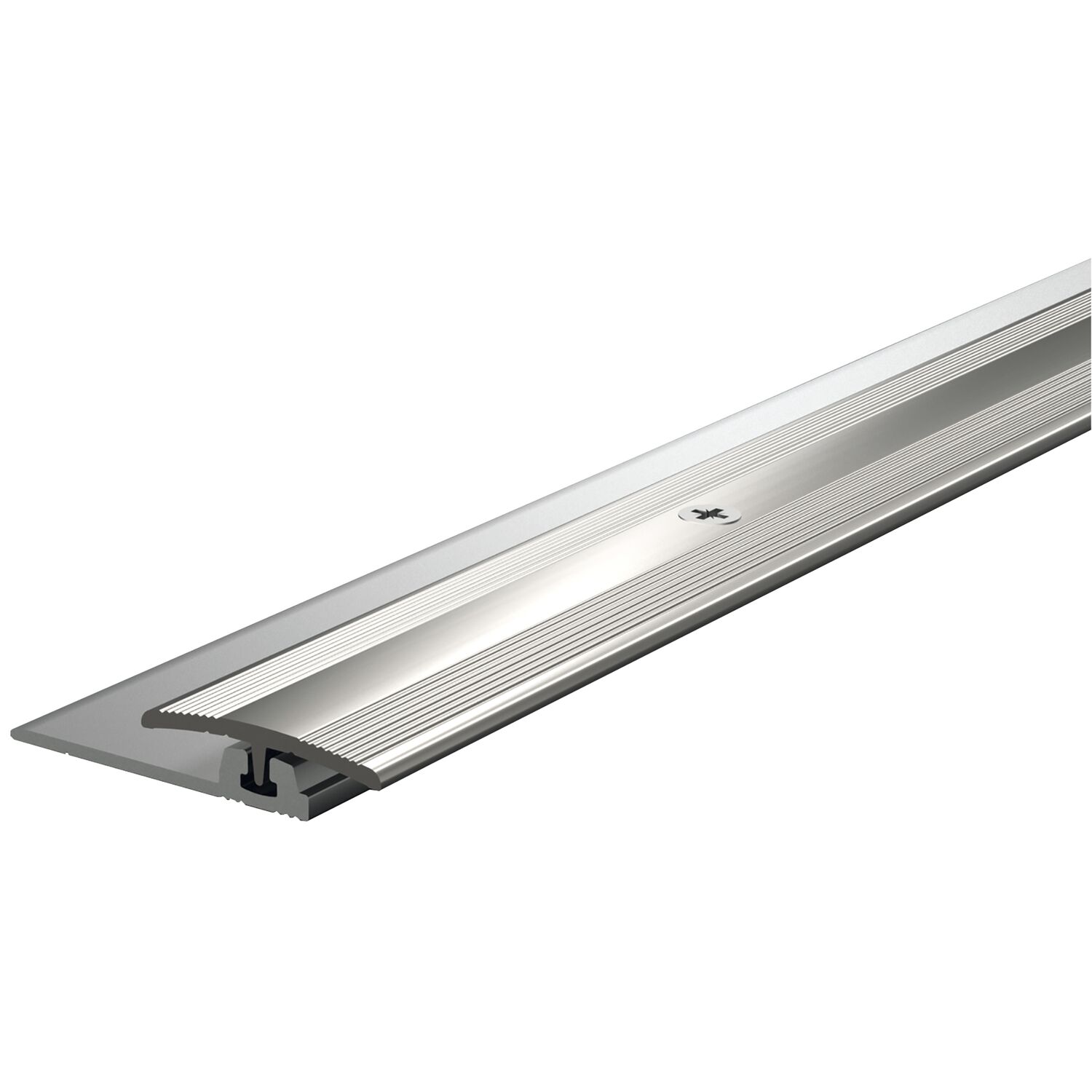 Kügele Mini Flex Übergangsprofil Edelstahloptik 3,9 - 7,6 mm, 2700 mm