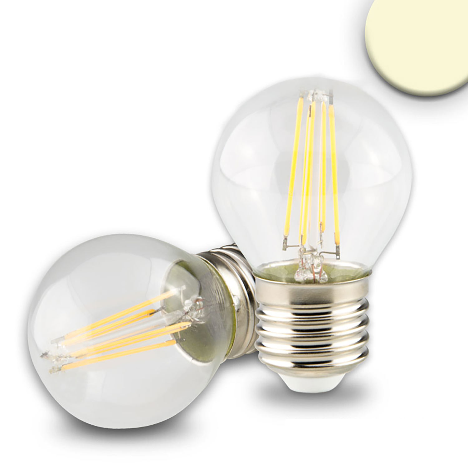 ISOLED E27 LED Illu 4W klar warmweiß dimmbar ISOLED E27 LED Illu 4W klar warmweiß dimmbar