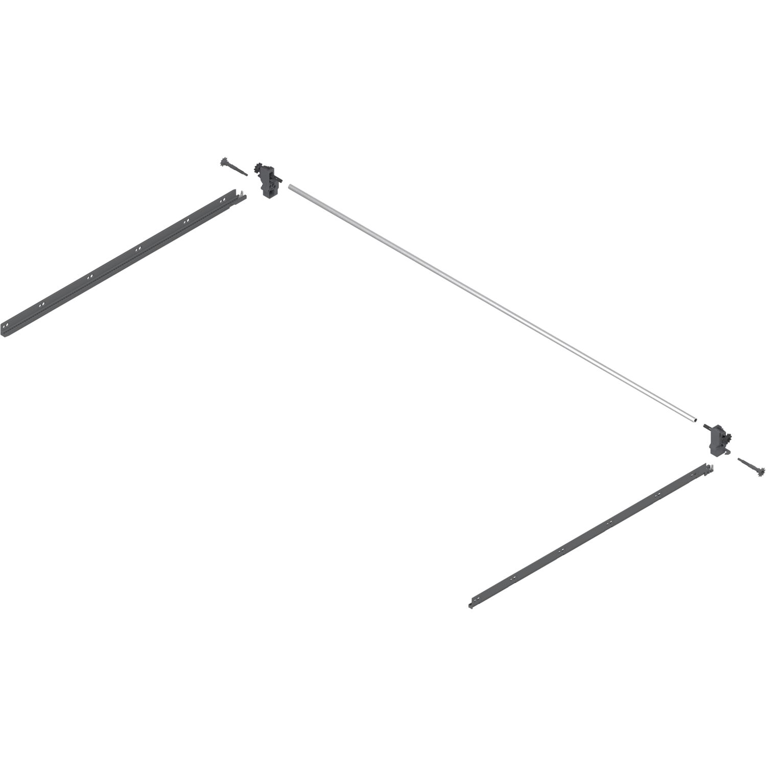 blum TANDEMBOX antaro Seitenstabilisierung nach oben gebaut, NL 650