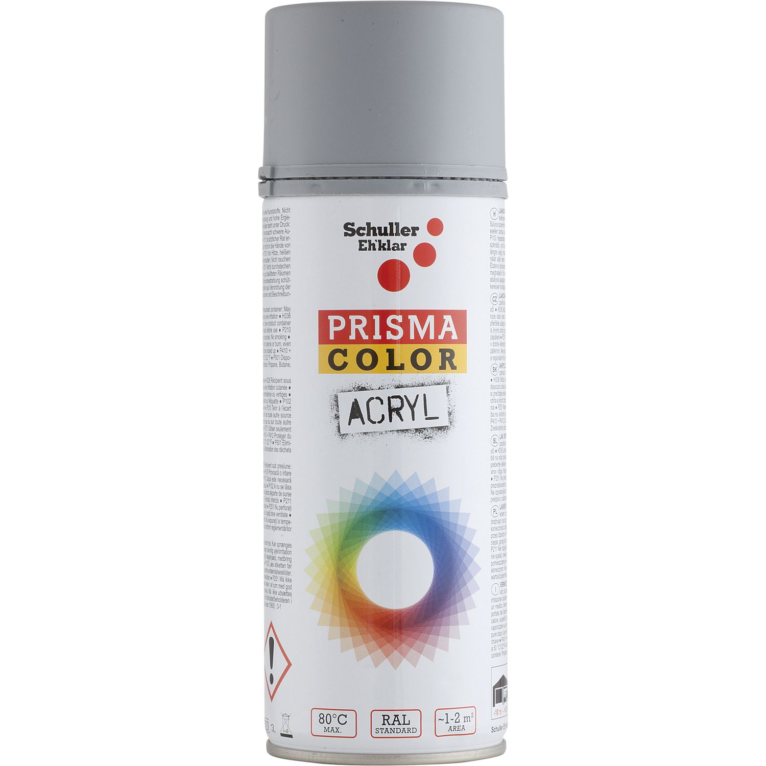 Schuller PRISMA Color Lackspray 400ml silbergrau matt