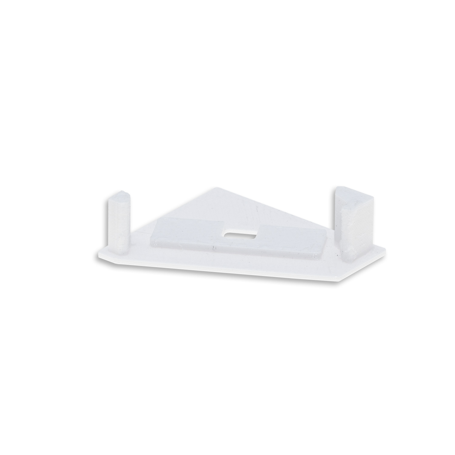 ISOLED Endkappe EC111L weiß für Profil CORNER18 mit Kabeldurchführung links 1 STK
