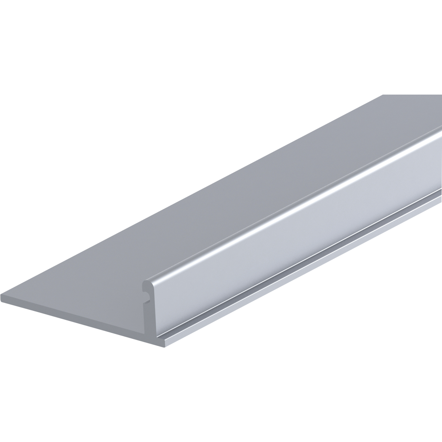 HELM GT-S 150 Blende deckenbündige Montage auf Maß Alu silber eloxiert (250 mm)