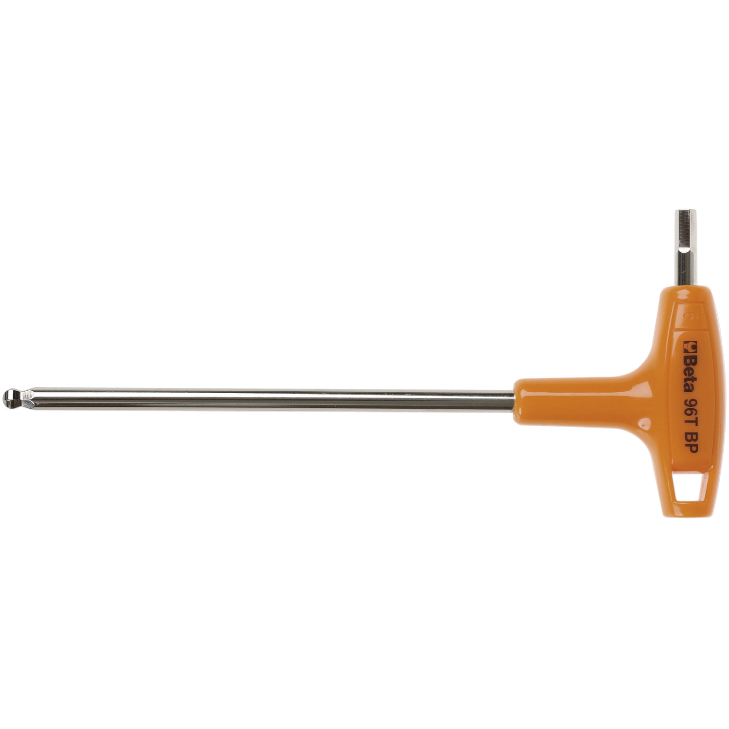 Beta Sechskant Stiftschlüssel 96TBP mit Quergriff und Kugelkopf 8.0 mm