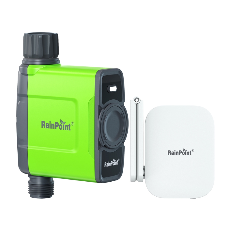 RainPoint Wifi 1-Zonen Bewässerungssteuerung mit Gateway HTV145FRF+HWG023WBRF
