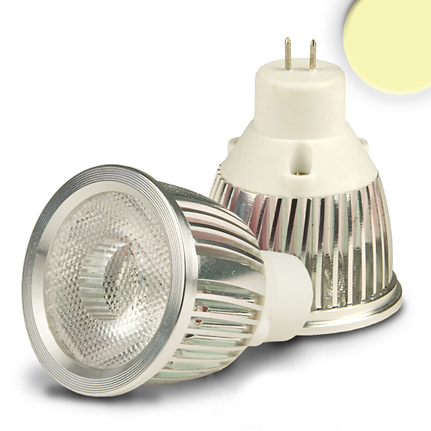 ISOLED MR11 LED Strahler 3W COB 38° warmweiß