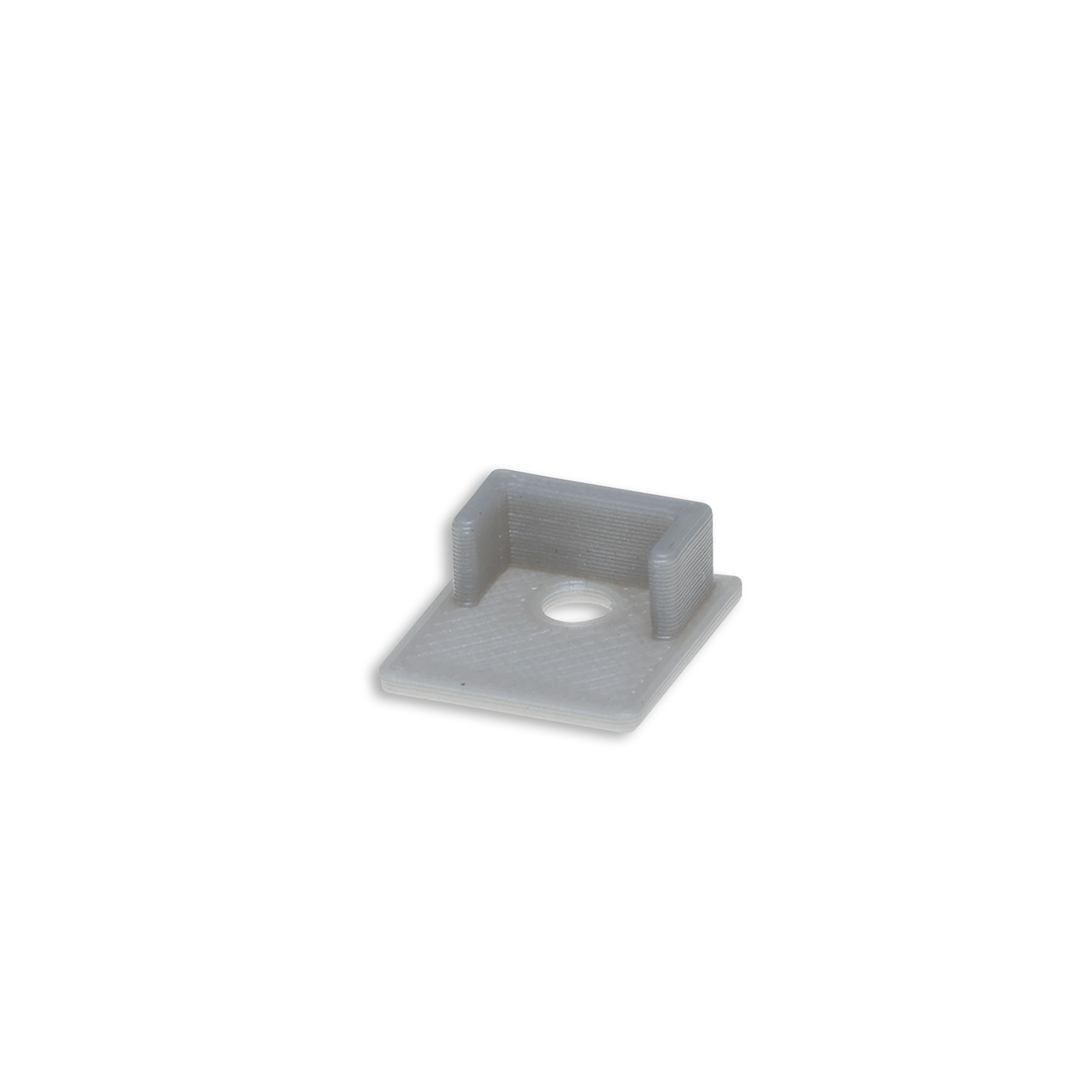 ISOLED Endkappe EC221 für LED Fliesenprofil UP10 mit Kabeldurchführung