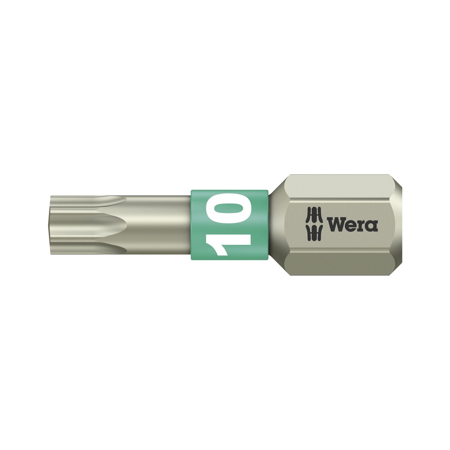 Wera Bit-Einsatz Edelstahl 3867/1TS 1/4"sechskant TX10/25 mm Torx®