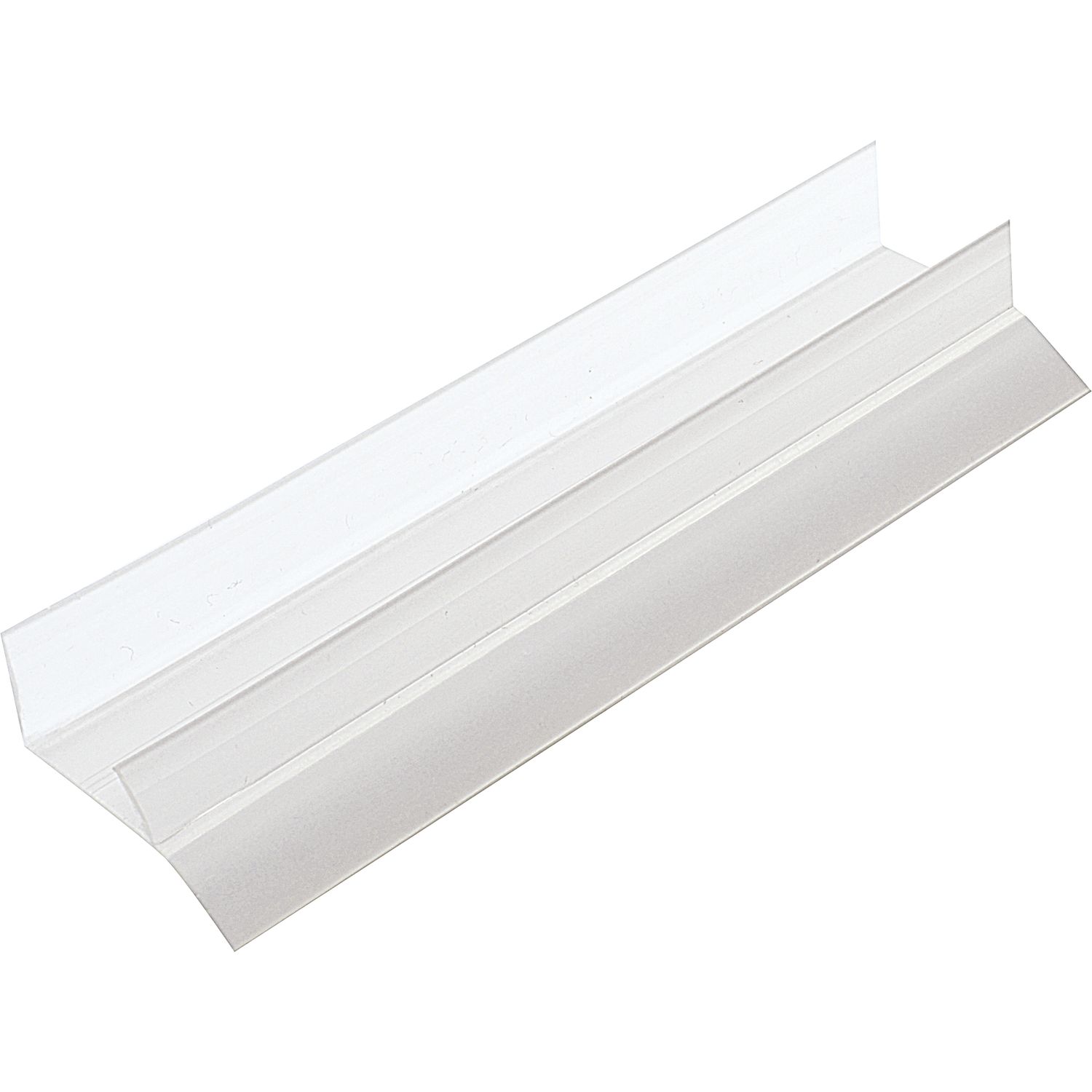 REHAU Sockel-Abschlussprofil 16 mm mit Dichtlippe, Kunststoff transparent (5 m)