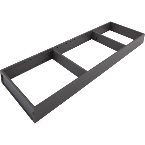 blum AMBIA-LINE Schubkastenrahmen breit, NL650mm, Stahl Oriongrau matt