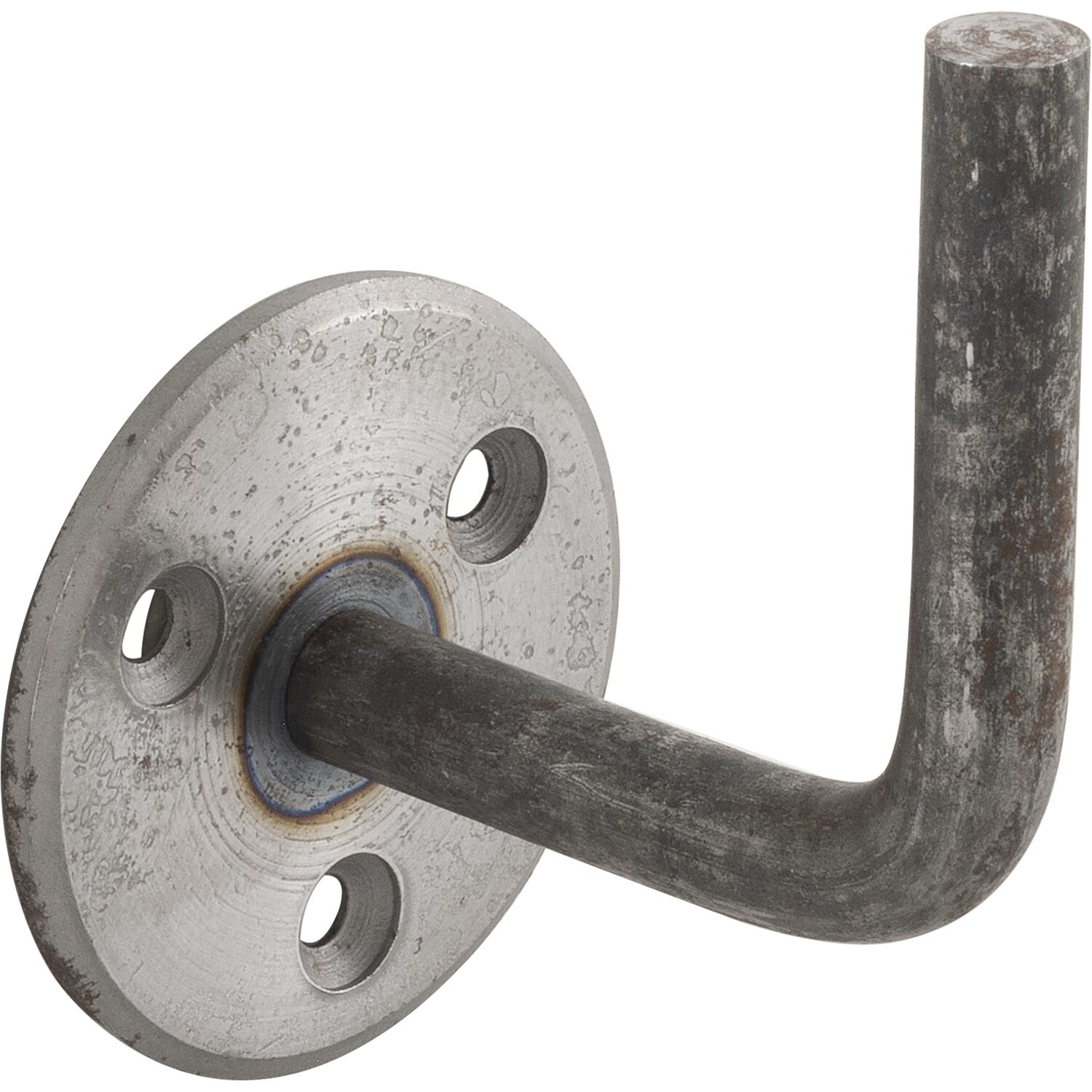 IAM DESIGN Handlaufträger mit Anschweißende, ø 64 mm, Schmiedeeisen
