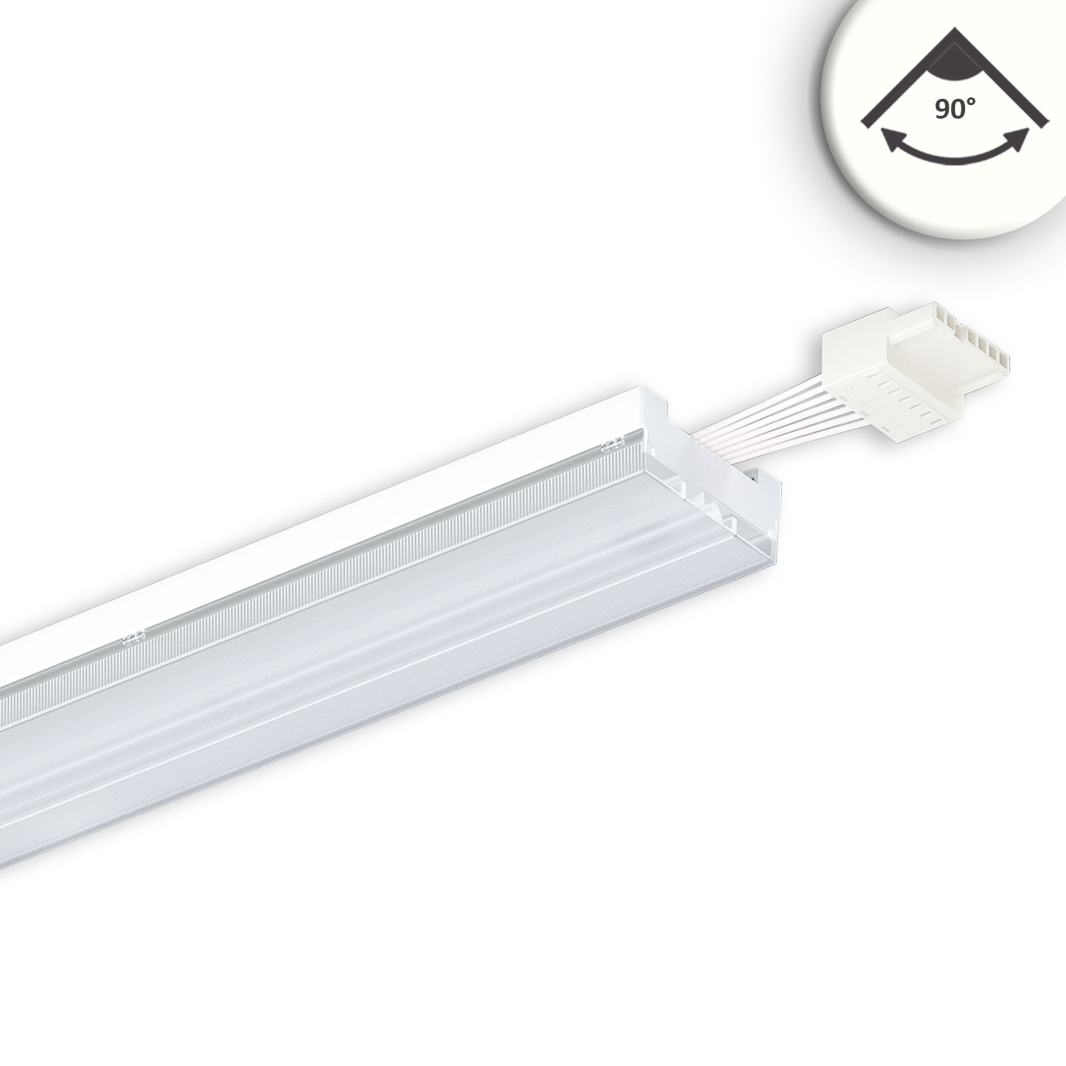 ISOLED FastFix LED Linearsystem R PRO Modul 1472mm 30-75W 4000K 90° 180lm/W DALI dimmbar