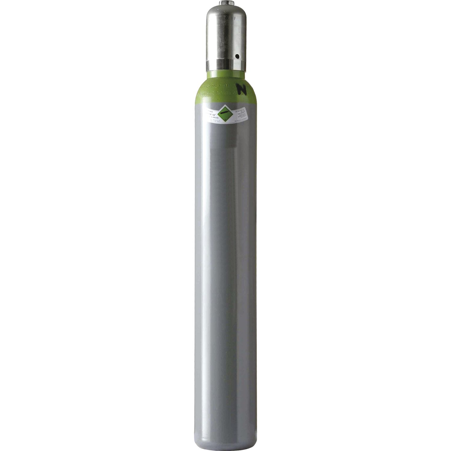 ELMAG Stahlflasche Mischgas für Stahl 82% ARGON, 18% CO² 20 Liter