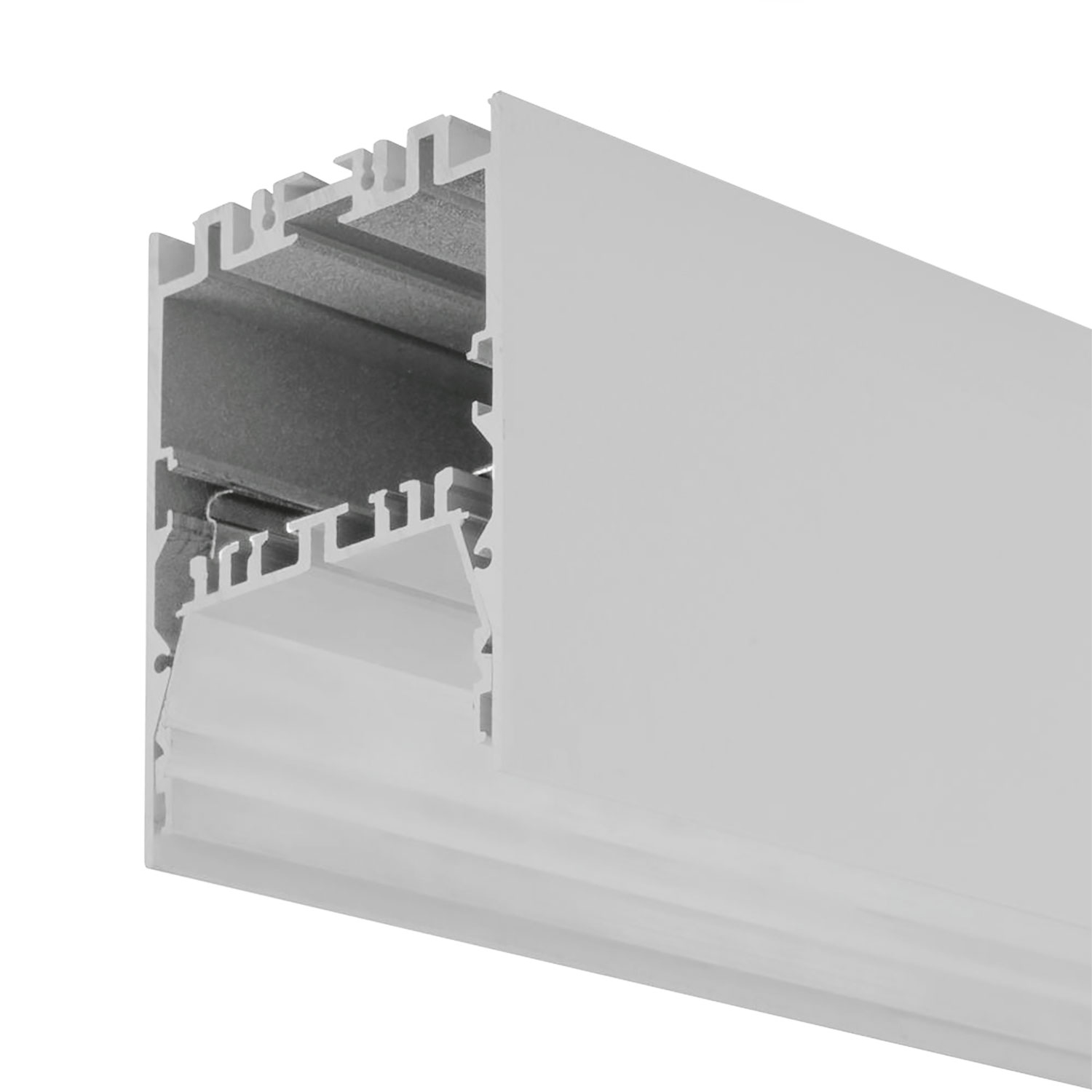 ISOLED LED Leuchtenprofil LAMP40 Up&Down Aluminium silber pulverbeschichtet