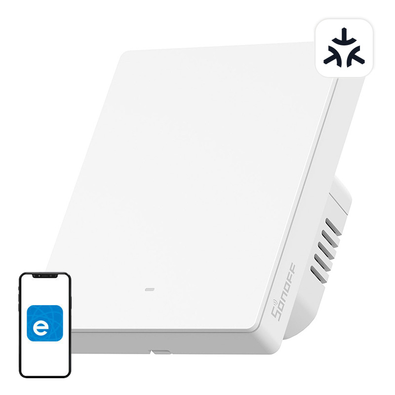 Sonoff SwitchMan Smart Wandschalter M5 80 Matter 1fach weiß