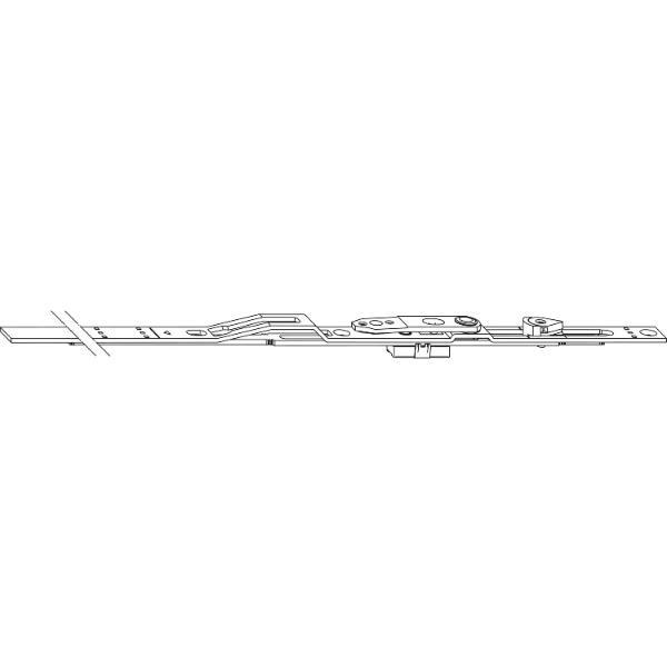 Winkhaus WINKHAUS Oberschiene OS1.600, FFB 370-600 mm, silber