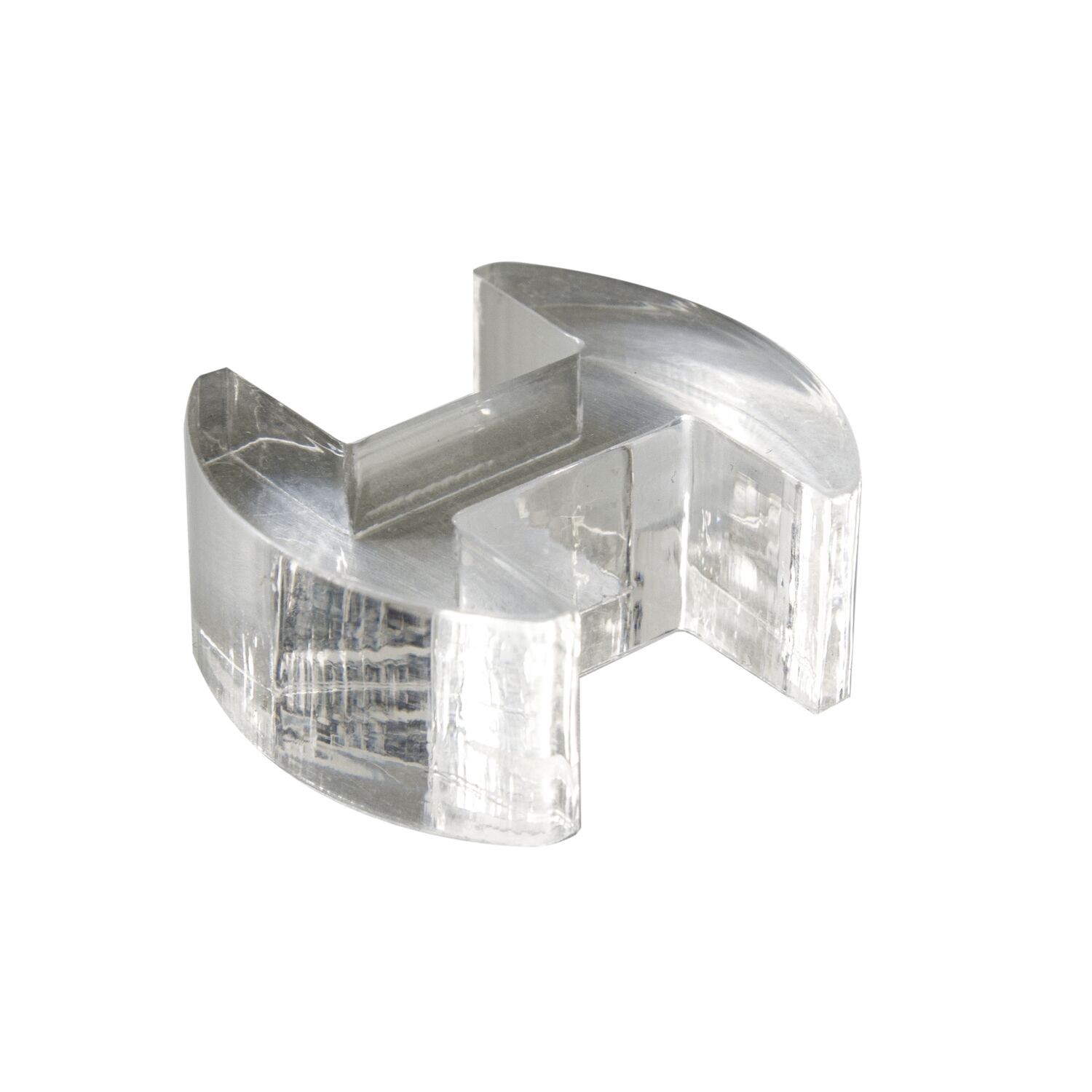 IAM DESIGN Glas Montage- Abstandhalter,Glasstärke 16,76mm, Kunststoff (10 Stück)