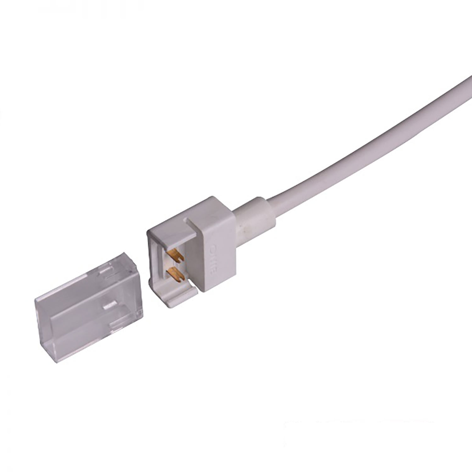ISOLED Kontakt-Kabelanschluss (max. 5A) O1-212 für 2-pol. IP68 Flexstripes mit Breite 12mm und Pitch