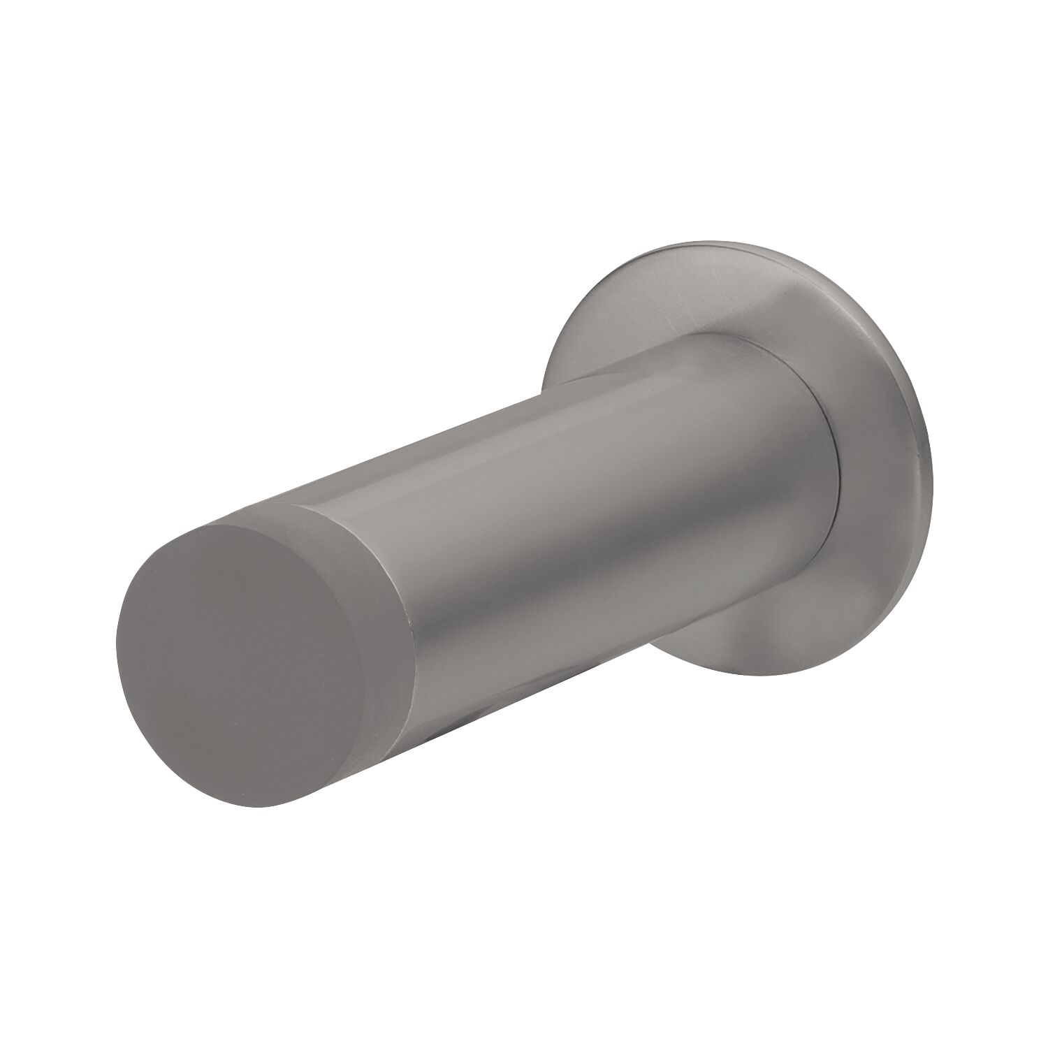 solido Wandtürpuffer - ø 20 mm, Gummikappe, L= 80 mm, Edelstahl