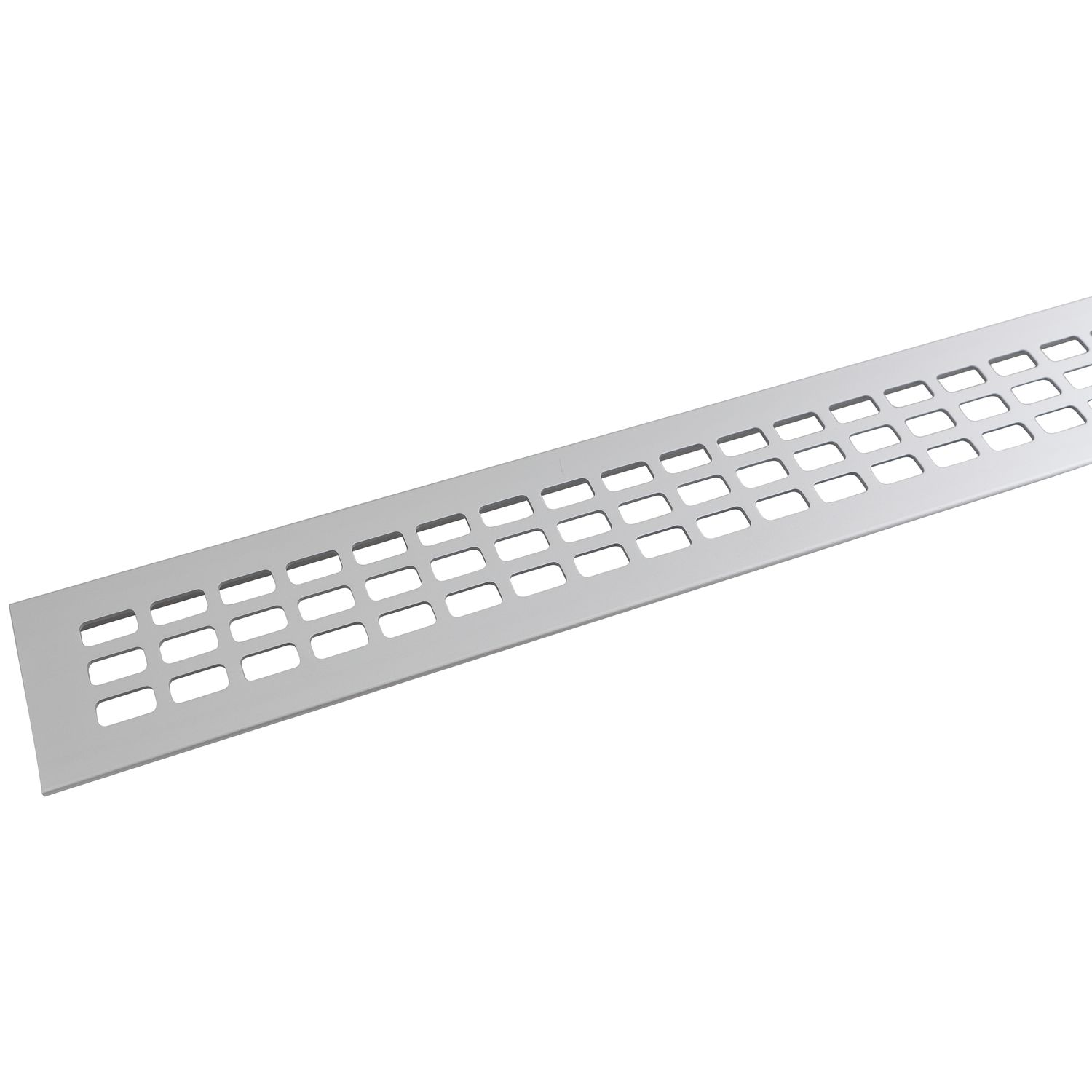 secOtec Lüftungsgitter Aluminium natur eloxiert 60x600mm