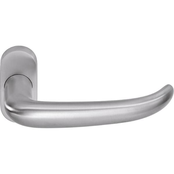 Ogro OGRO Drückerlochteil PREMIUM 8999 FS - ohne Rosette, 23,5 mm, Edelstahl matt