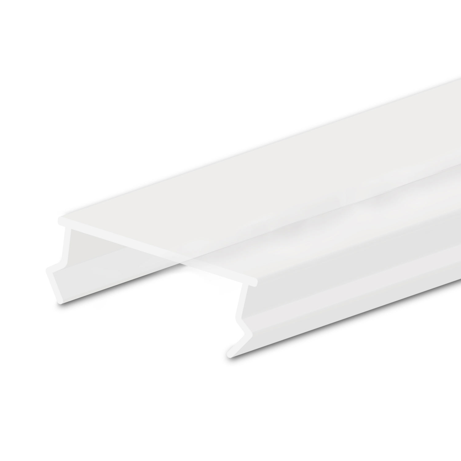 ISOLED Abdeckung COVER51 transparent 200cm für Profil HIDE SINGLE/DOUBLE/ TRIANGLE/ASYNC/ANGLE/ BOTT