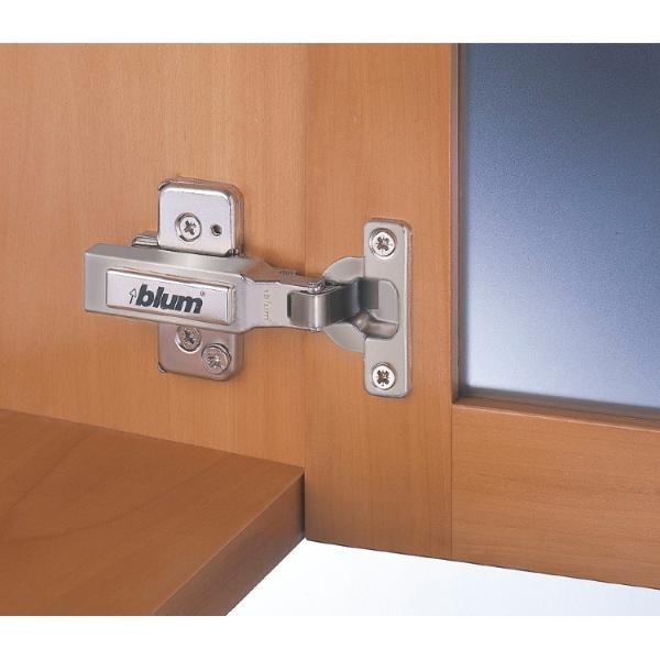 blum CLIP top Minischarnier 94° gerade mit Feder Schrauben