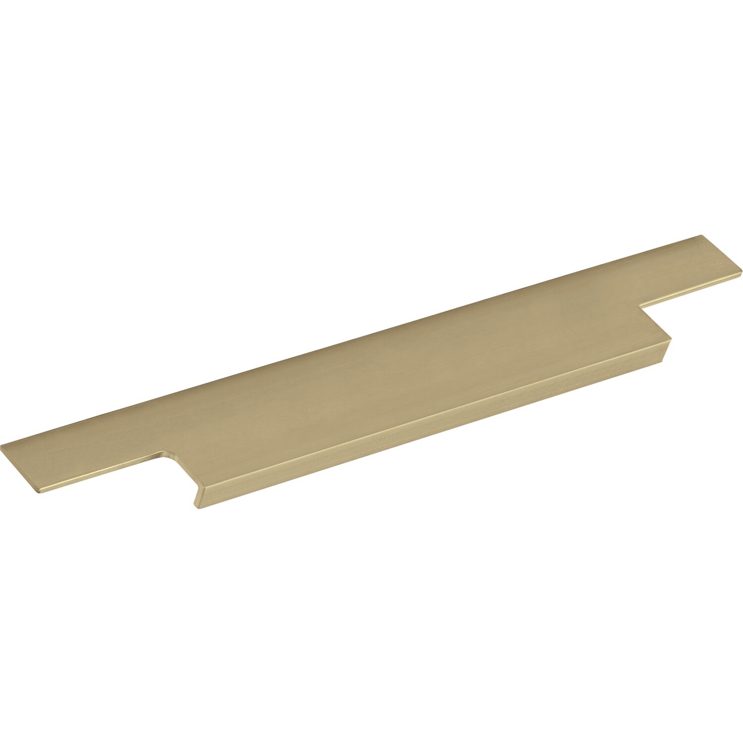 furnipart Griffleiste TRIM Länge 345mm Aluminium Messing gebürstet