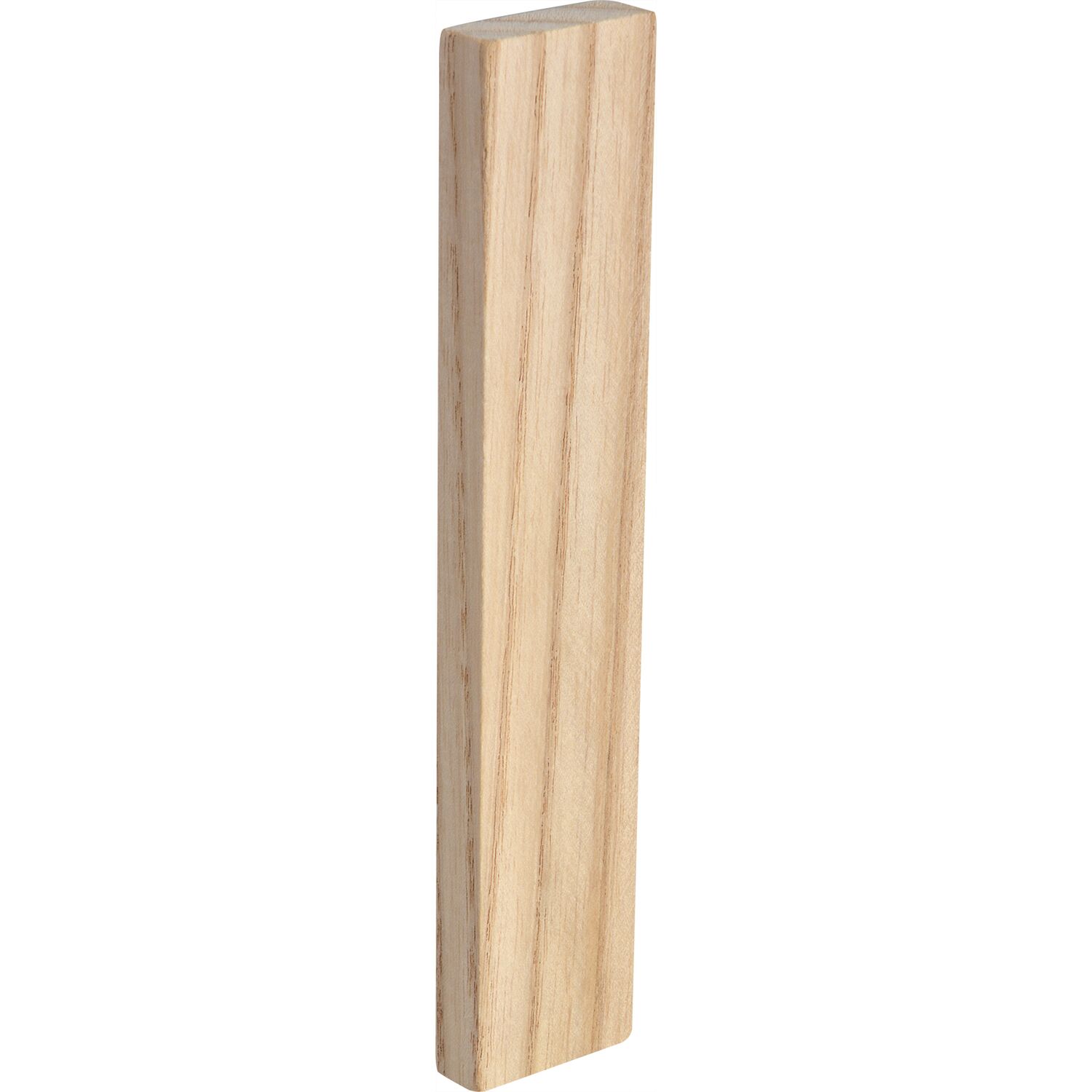 Holzklotz Esche lackiert 120 x 24 x 8 natur (100 Stück)