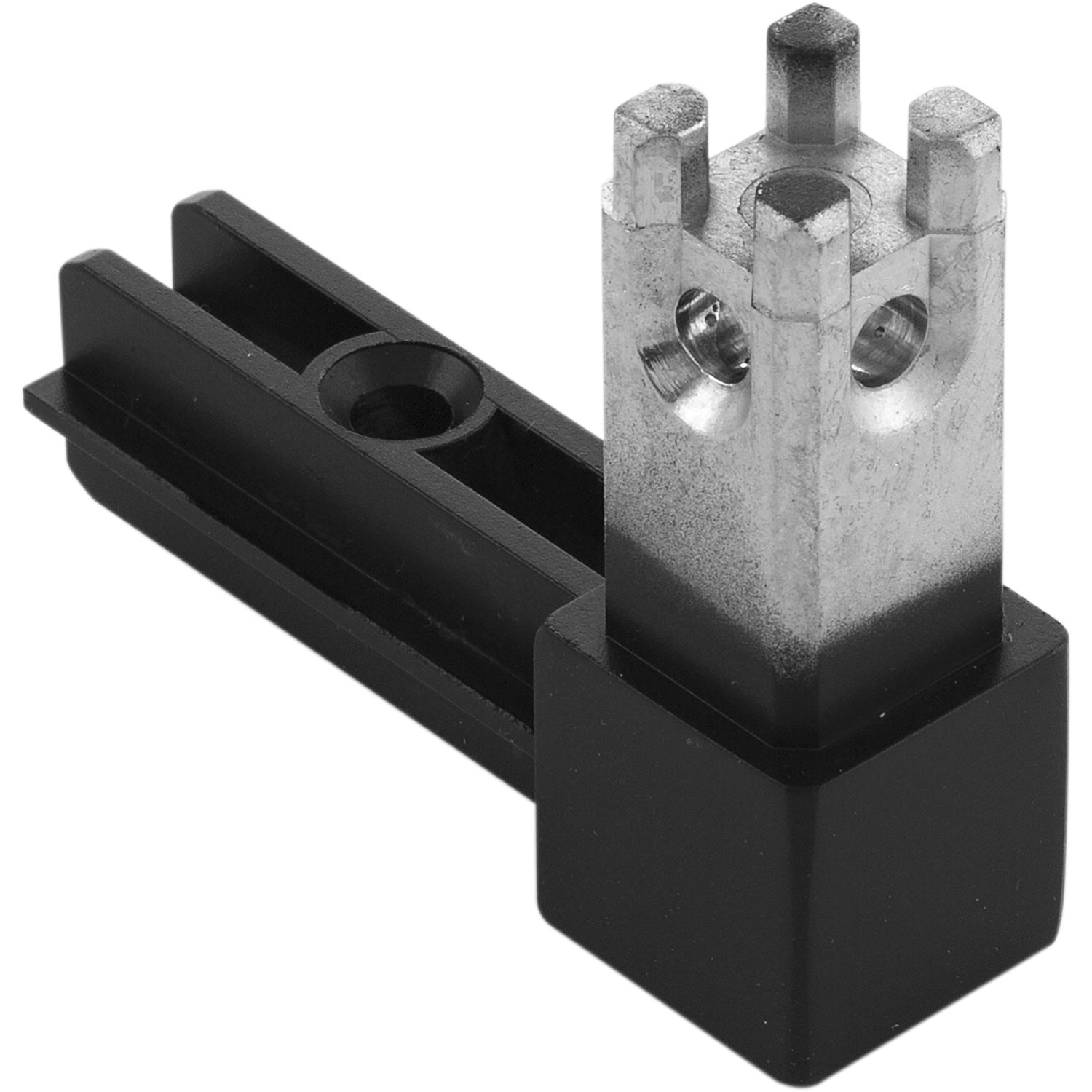 SCHÜCO ALUMIS Smartcube-Smartframe Eckknoten 2s Zamak schwarz