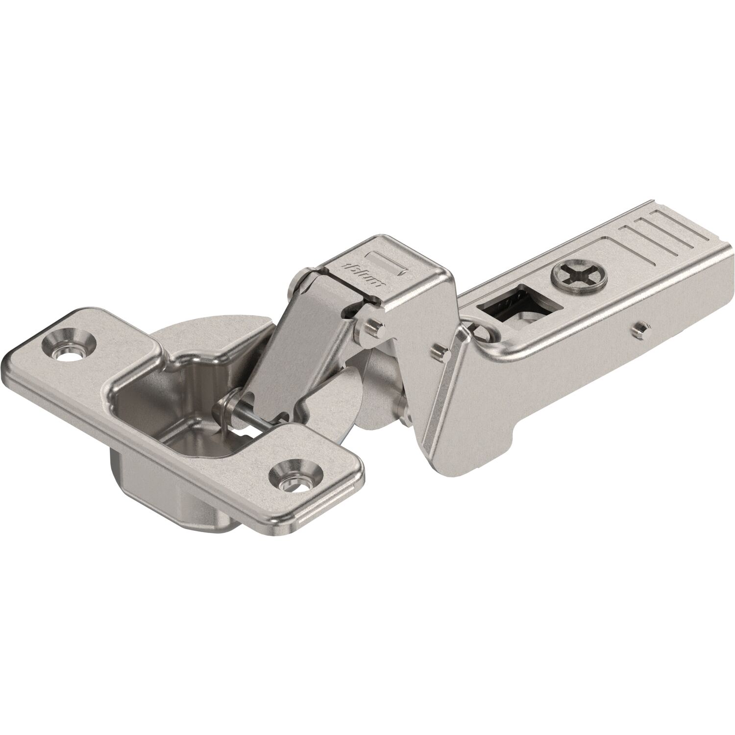 blum CLIP top Profiltürscharnier 95°, 18mm gekröpft mit Feder, Schrauben