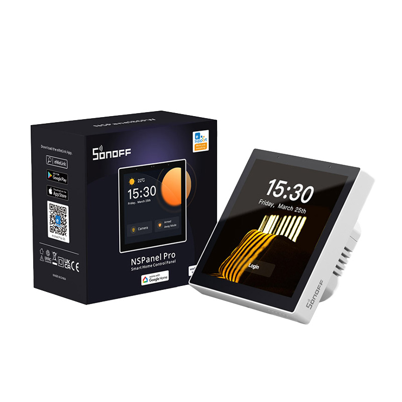 Sonoff NSPanel Pro Smart Home-Bedienfeld Typ 86 weiß