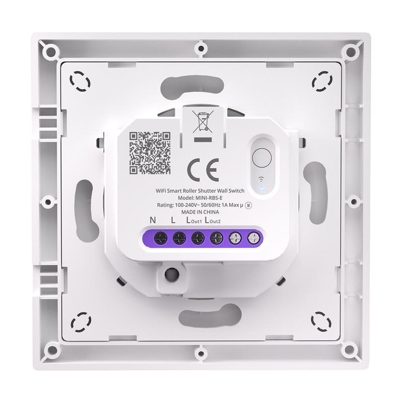 Sonoff Fusion Serie Orb-RBS Matter WiFi Intelligenter Rollladen-Wandschalter MINI-RBS-E