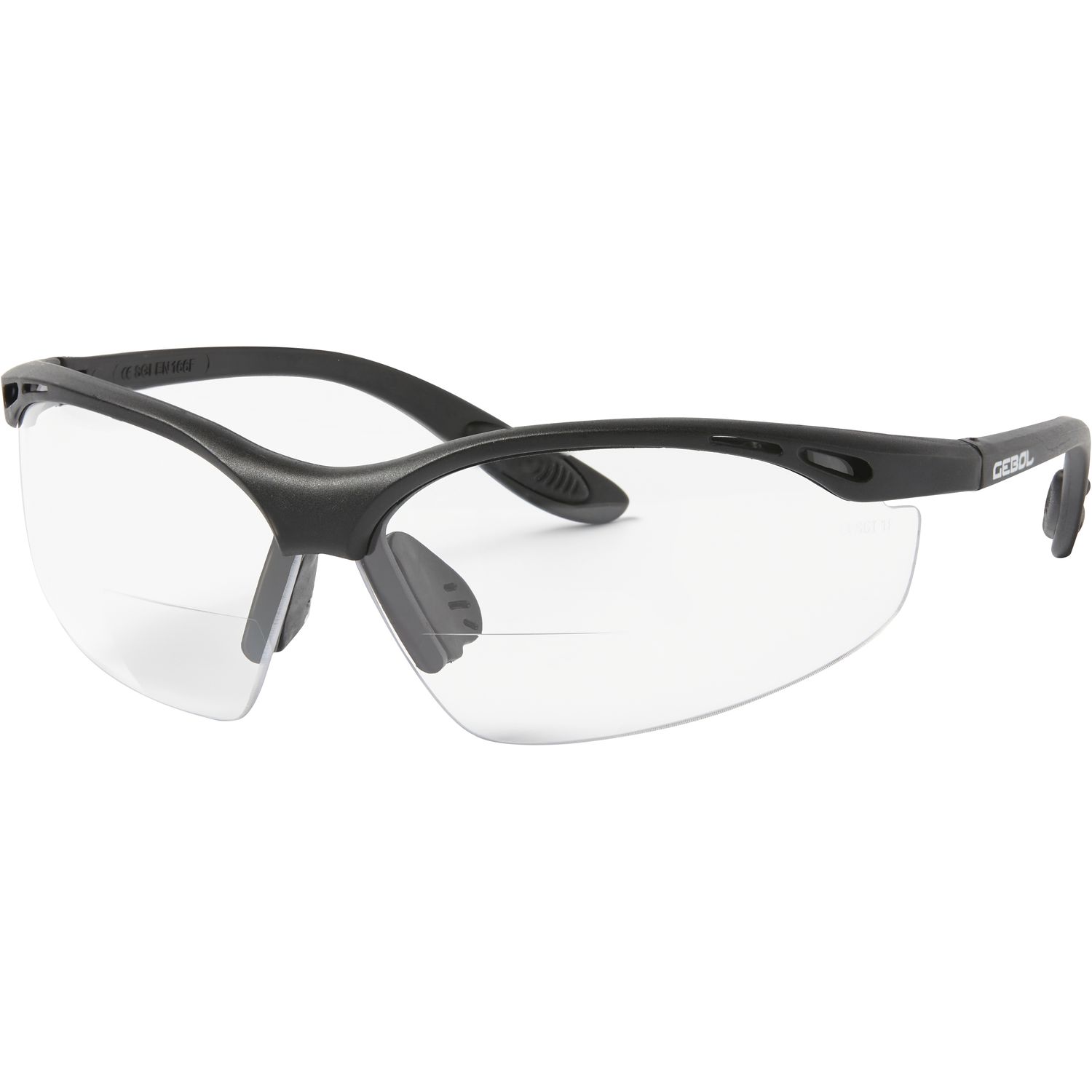 Gebol Schutz-und Lesebrille Reader klar UV-Schutz Dioptrie +2,0