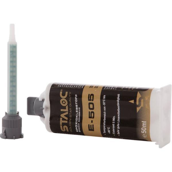 STALOC E-505 Epoxidklebstoff 50ml transparent + Mischer (50 ml)