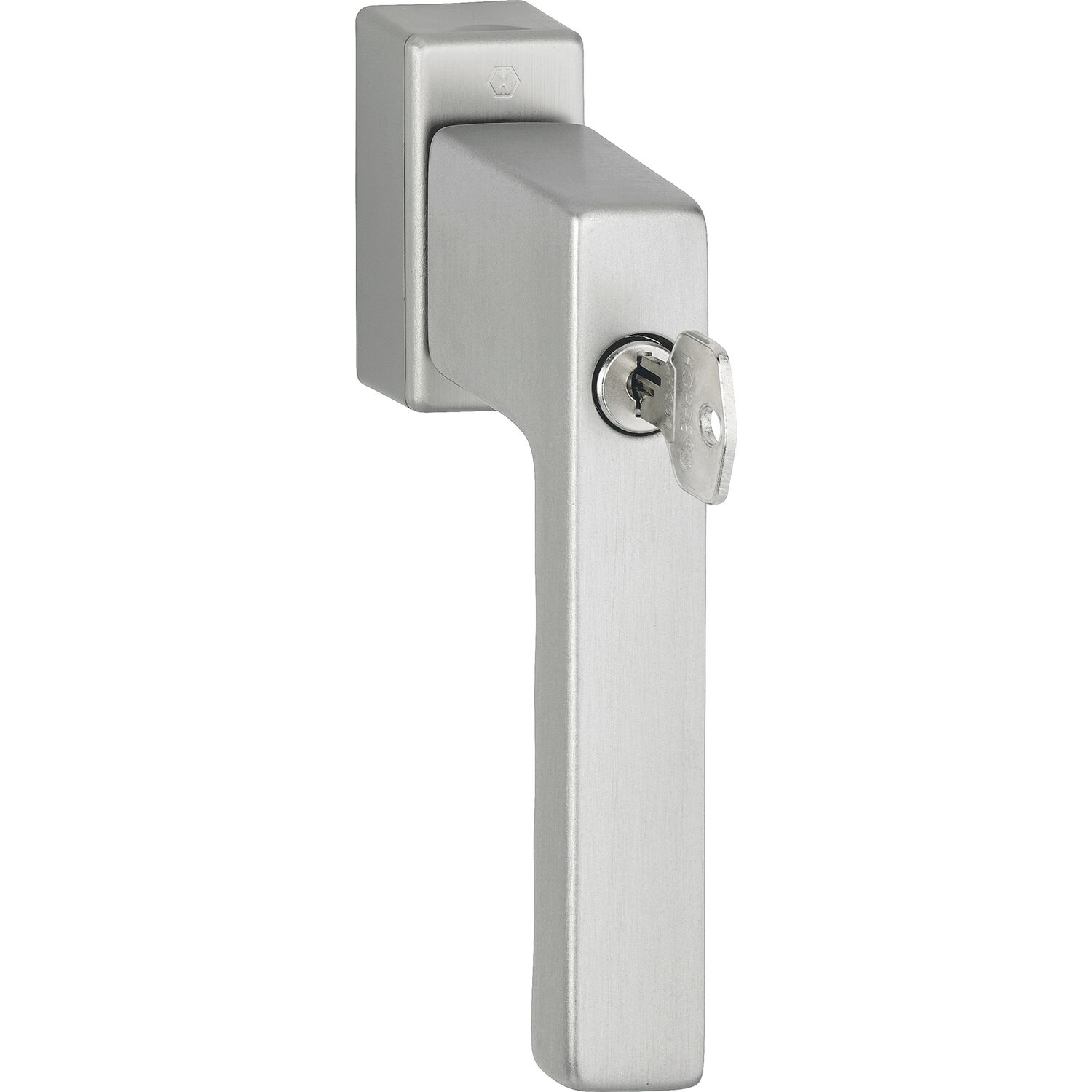 Hoppe Fenstergriff TOULON Sperrzylinder Secustik Vierkant 32-42mm edelstahlfarben