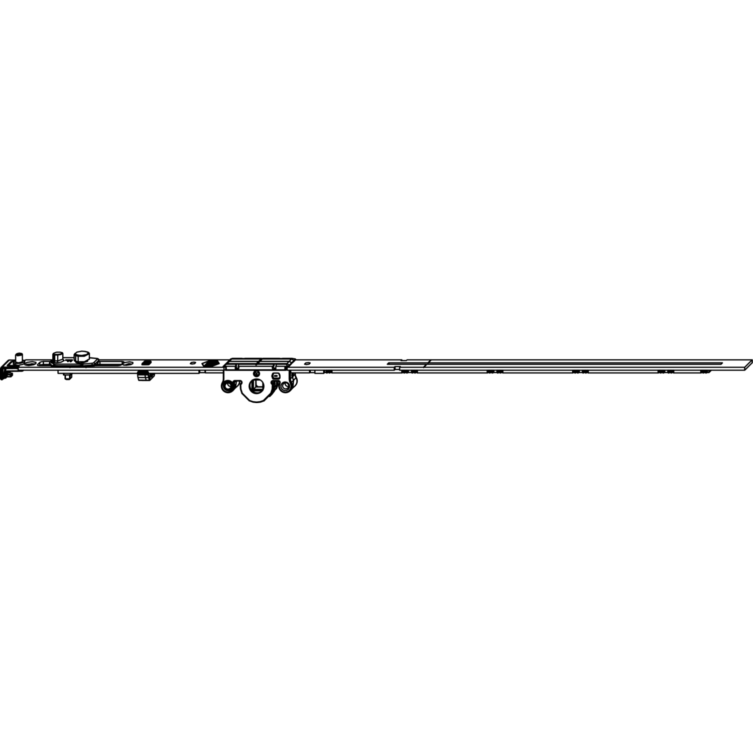 Maco #209370 MACO MM D-/DK-Getriebe fix, Kippschwinge, DM 15 mm, FFH 360-430 mm (209370)