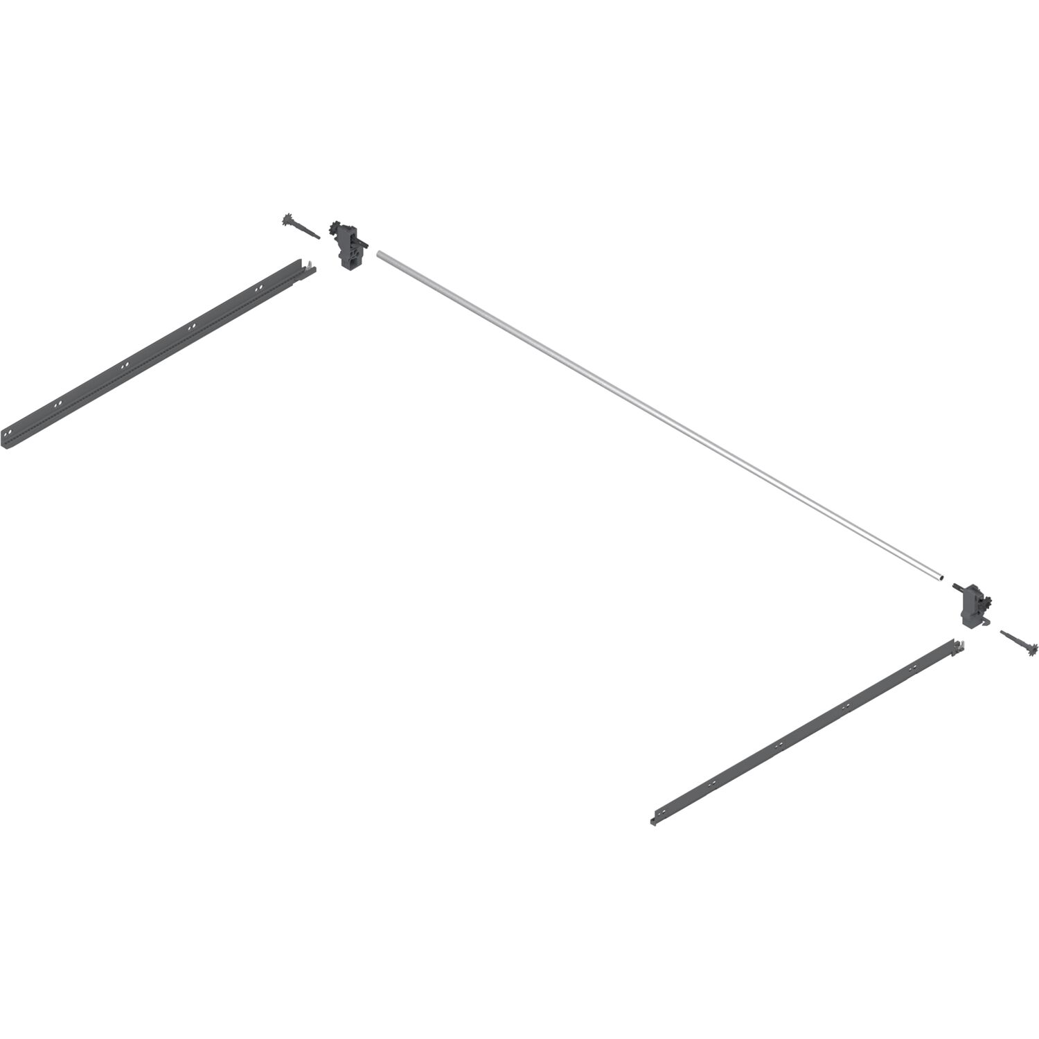 blum TANDEMBOX antaro Seitenstabilisierung nach oben gebaut, NL 600