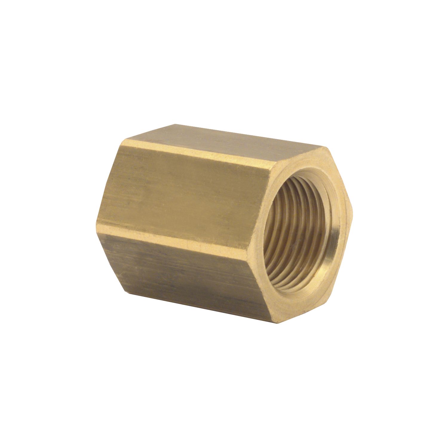 Elmag Druckluft Muffe mit IG 3/8" aus Messing Druckluft Muffe mit IG 1/2" aus Messing