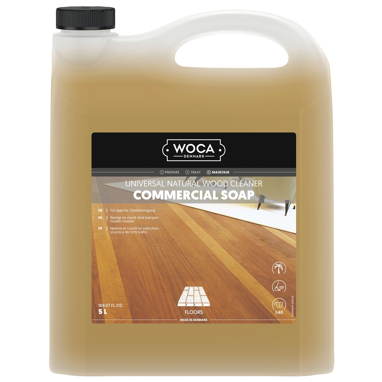 Woca Commercial Soap Natur 5 Liter