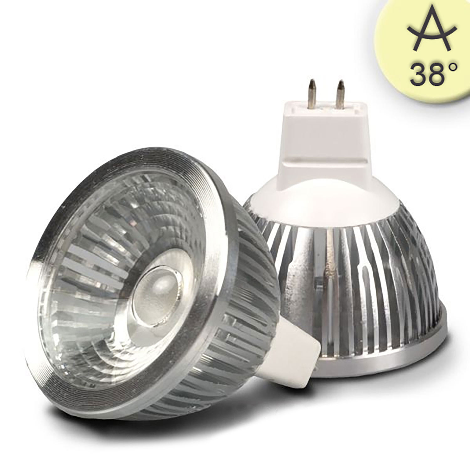 ISOLED MR16 LED Strahler 5,5W COB 38° warmweiß dimmbar
