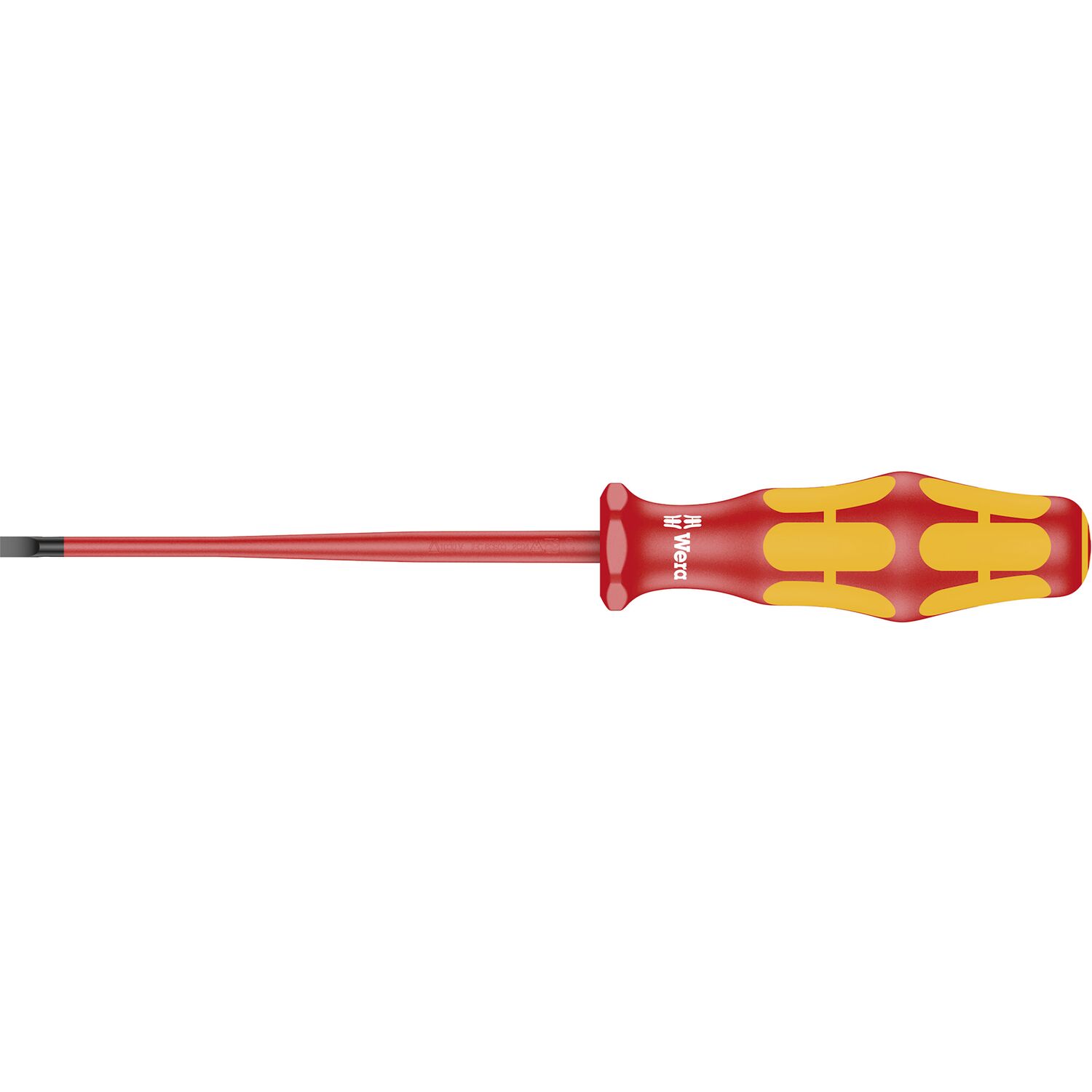 Wera VDE-Schraubendreher Kraftform Plus Serie 160 iS 0,6 x 3,5 x 100 mm Schlitz