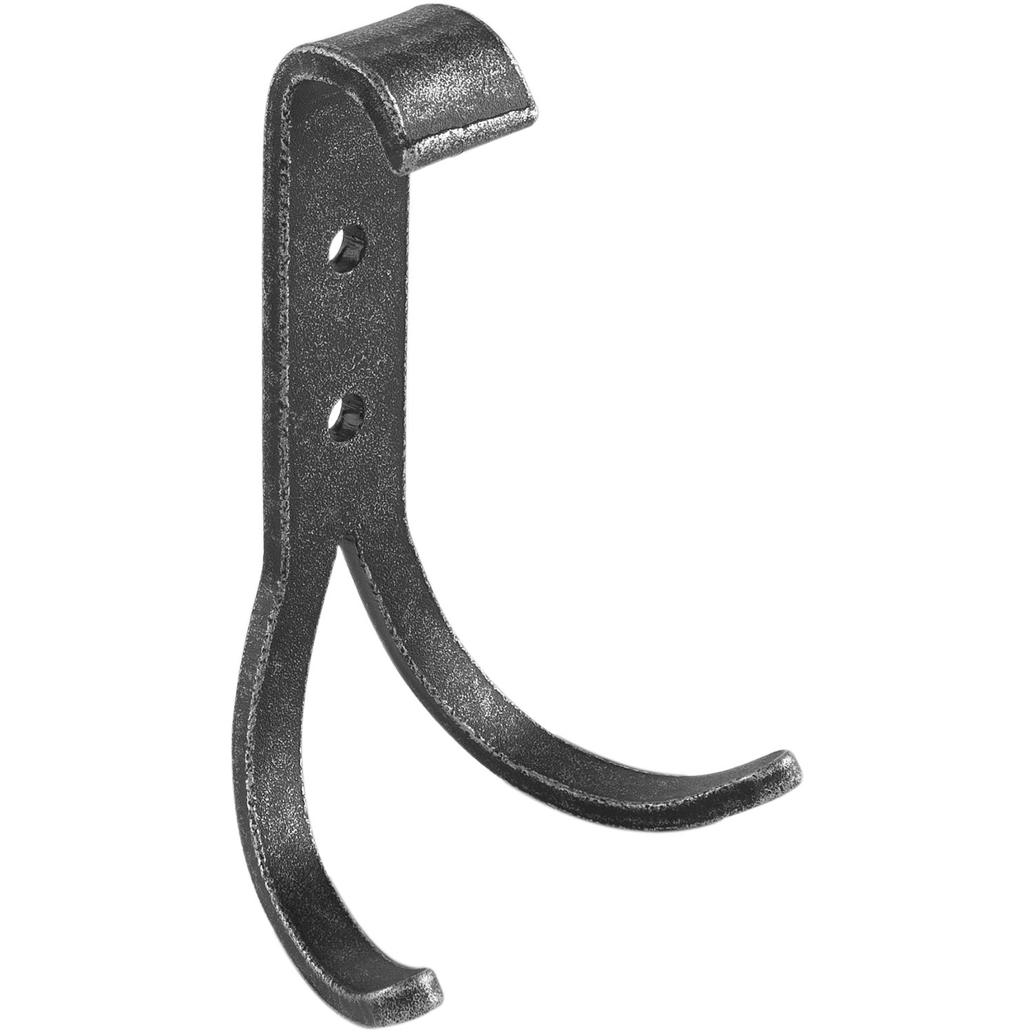 Halcö Mantelhaken Kappl Breite 55mm Höhe 112mm Eisen schwarz verzinkt passiviert