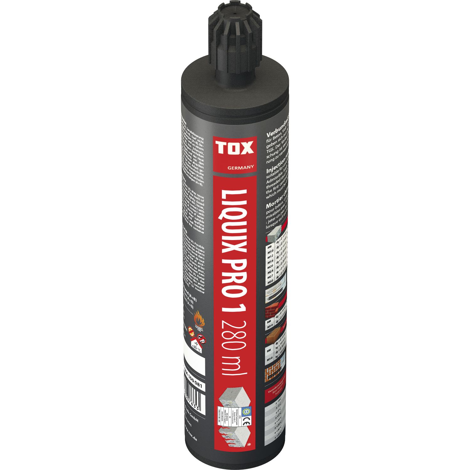 TOX Verbundmörtel Liquix Pro 1 280 ml (12 Stück)